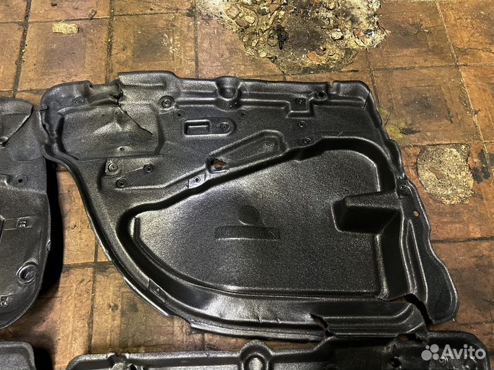 Шумоизоляция дверей Bmw e38