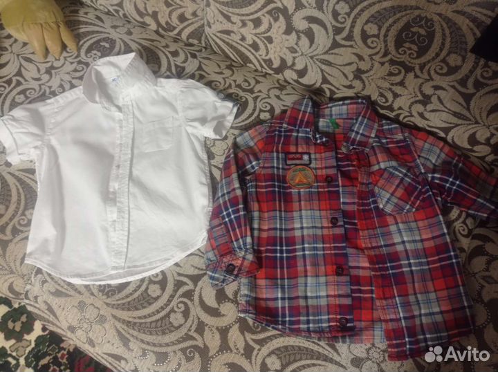 Рубашки на мальчика 3 год