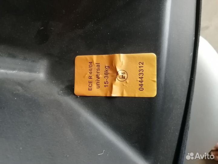 Автокресло бустер от 15 кг до 36