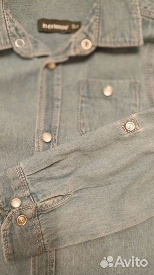 Джинсовая рубашка