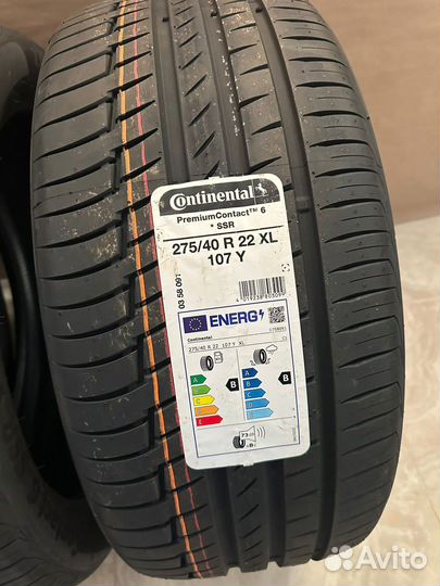 Continental PremiumContact 6 SSR 315/35 R22 и 275/40 R22