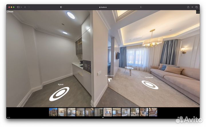 Создание 360 панорам/виртуальный тур matterport
