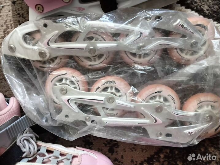 Коньки детские раздвижные 35-38