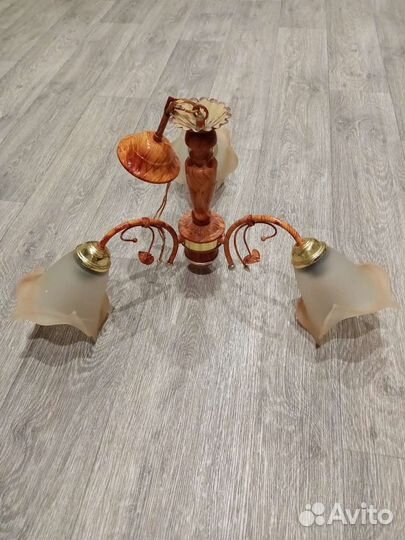 Люстра потолочная бу