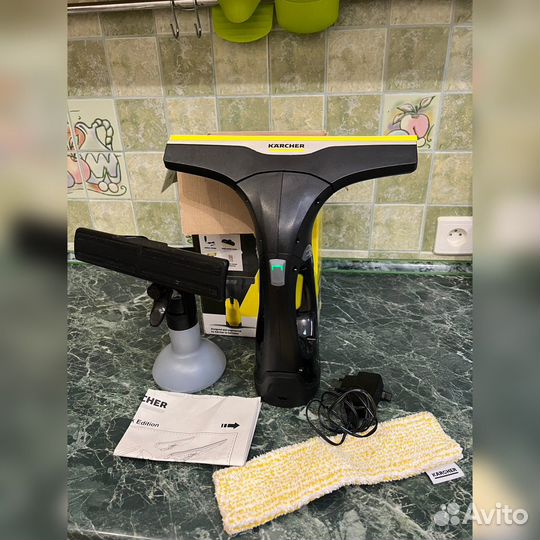 Стеклоочиститель karcher wv 2 premium black