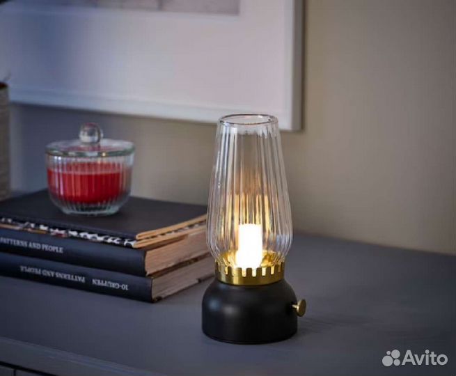 Светодиодная настольная лампа IKEA strala, 18 см