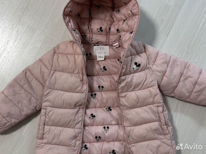 Куртка для девочки zara 110