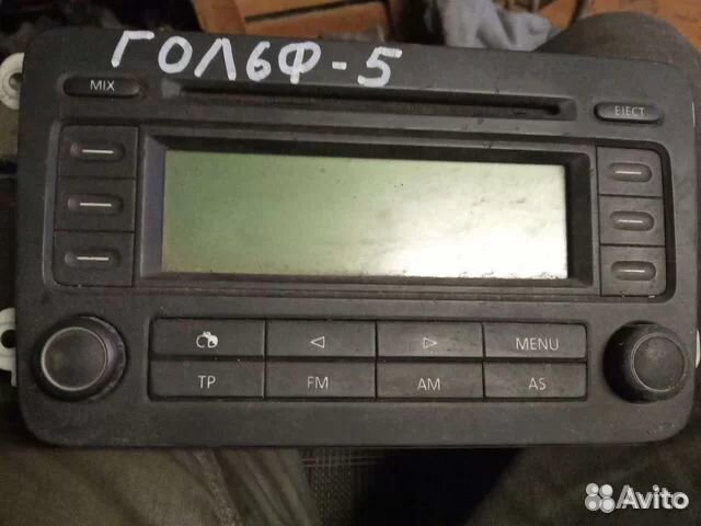 Volkswagen Golf 5 магнитола штатная
