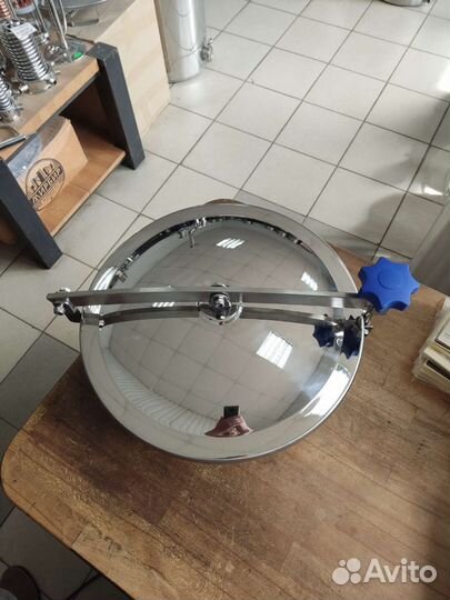 Люк приварной 350мм нержавеющий