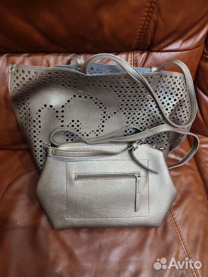 Сумка женская двойная