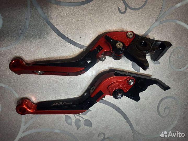 Регулируемые складные рычаги для мотоцикла и скуте