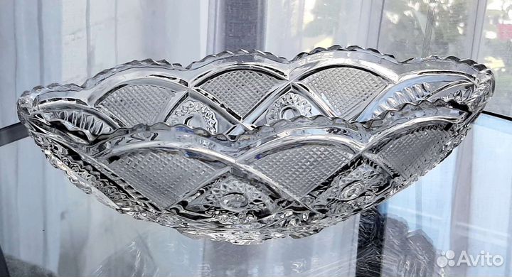 Ваза хрустальная СССР