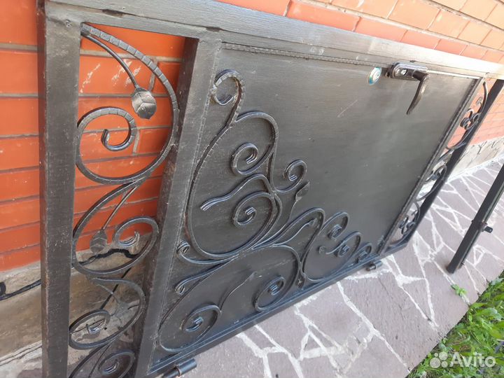 Кованная калитка бу