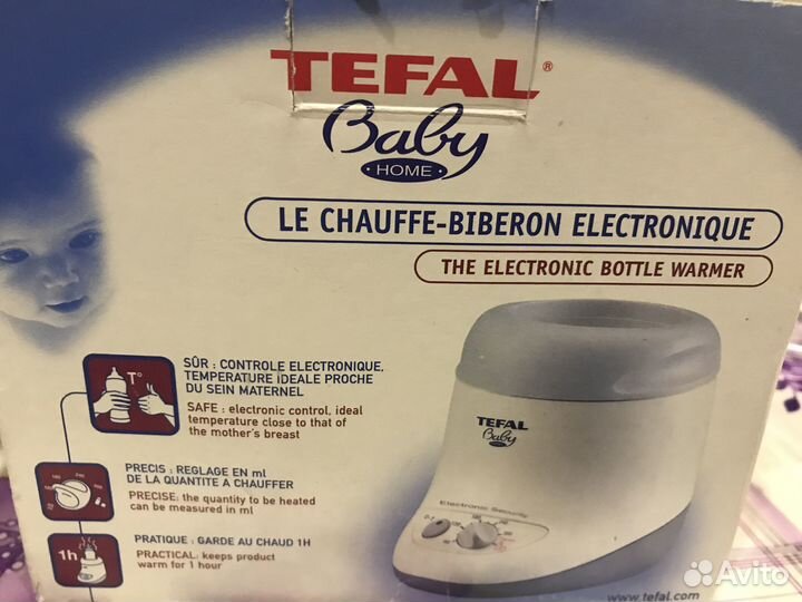 Подогреватель Tefal и поильники Avent