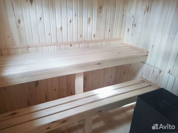 Готовая мобильная баня под ключ с доставкой