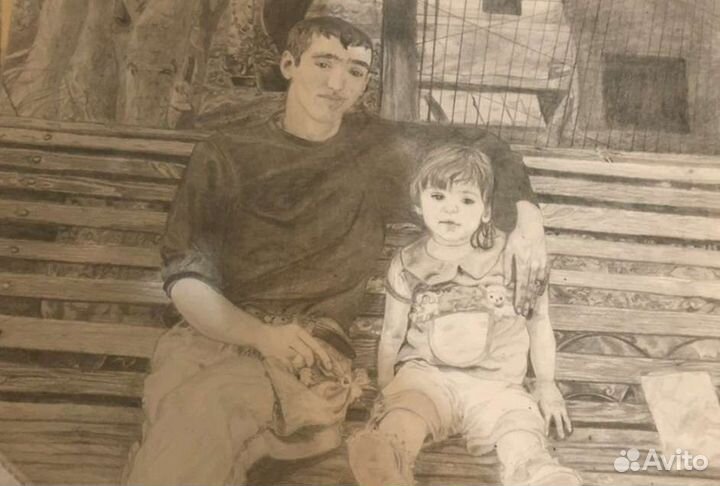 Картина Инь-янь, акрил