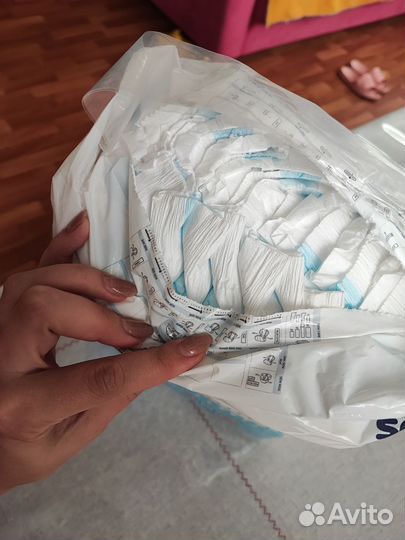 Подгузники для взрослых размер м 9 шт