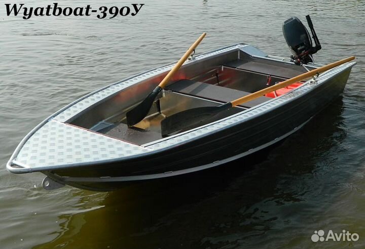 Новая моторная лодка Wyatboat 390У в наличии