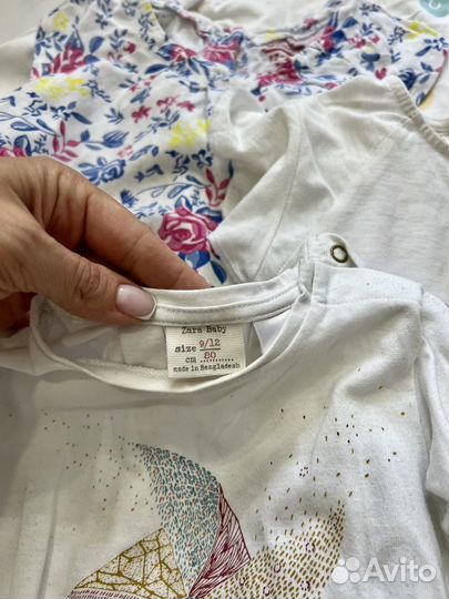 Детские вещи пакетом для девочек 80