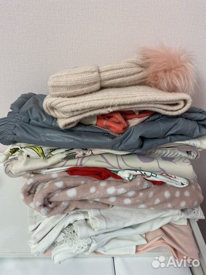 Вещи пакетом для девочки 134 140