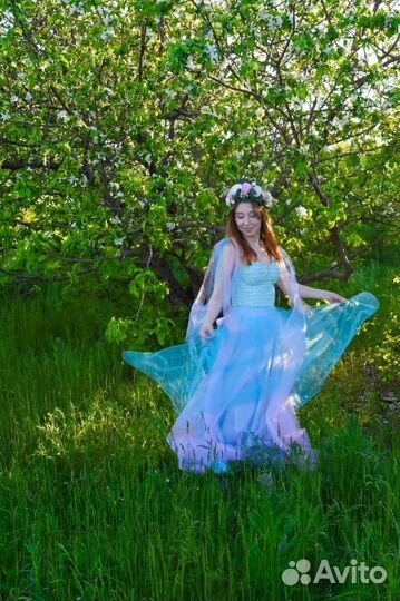 Вечернее платье в пол