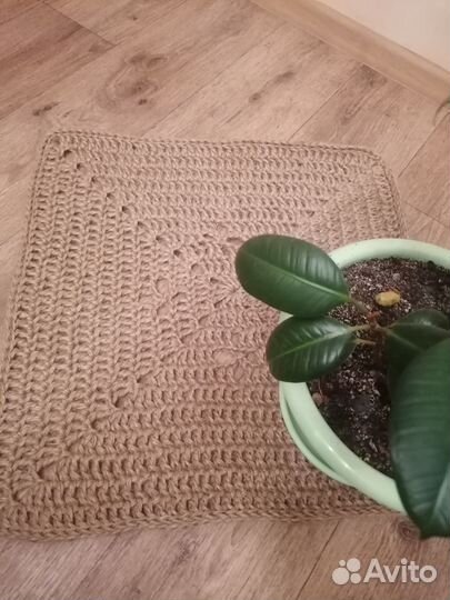 Джутовый коврик