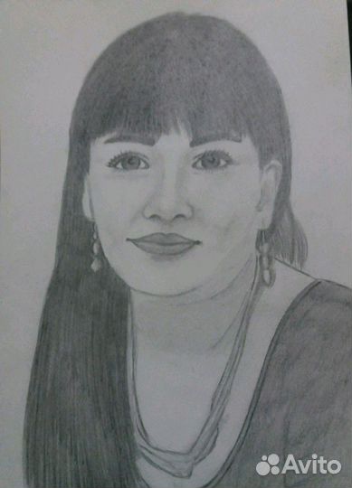 Пишу 3 D портреты карандашом с фото