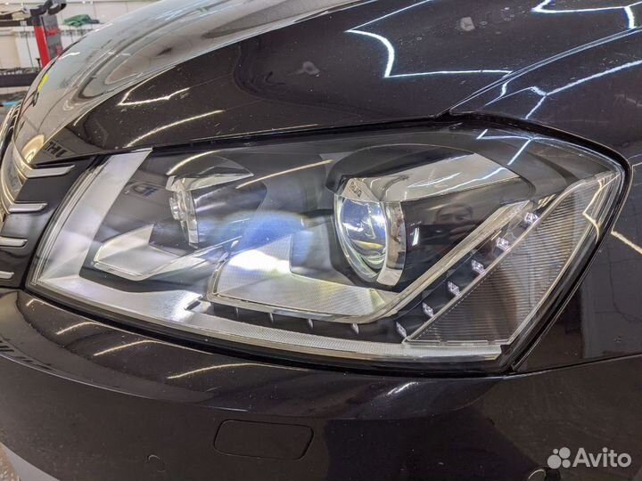 Bi-Led линзы на VW Passat B7