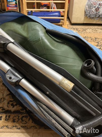 Лодка надувная двухместная пвх наяда 2ипп