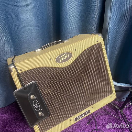 Ламповый гитарный комбоусилитель Peavey classic 30