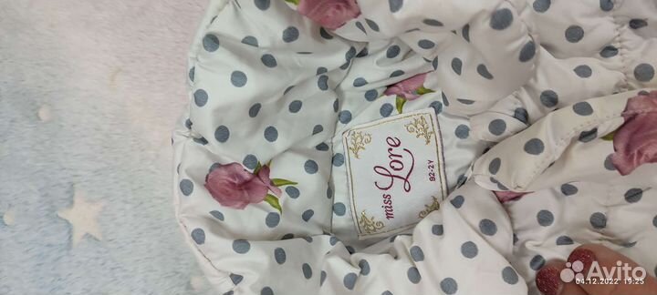 Куртка для девочки 92