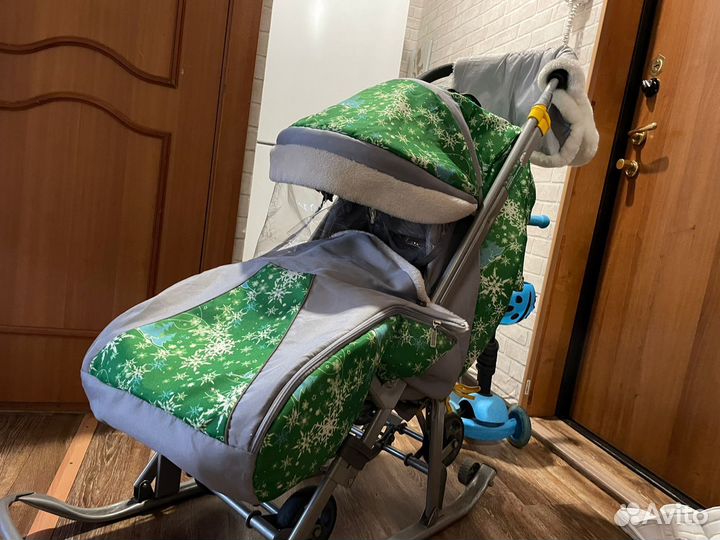 Коляска санки