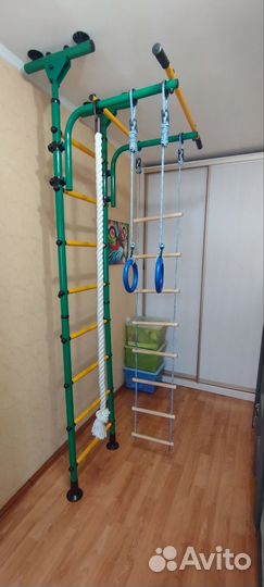 Шведская стенка, спортивный комплекс, турник