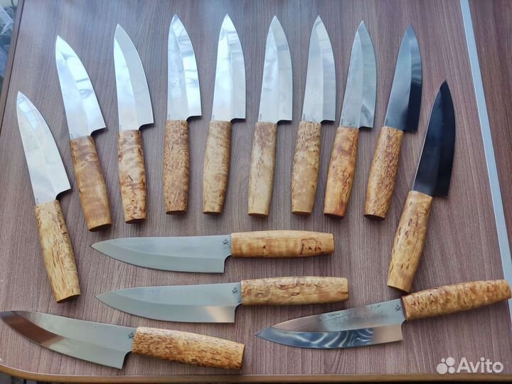 Нож кухонный бюджетный из стали х12мф