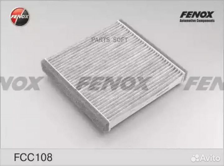 Fenox FCC108 Фильтр салона nissan almera 03/00/X-t