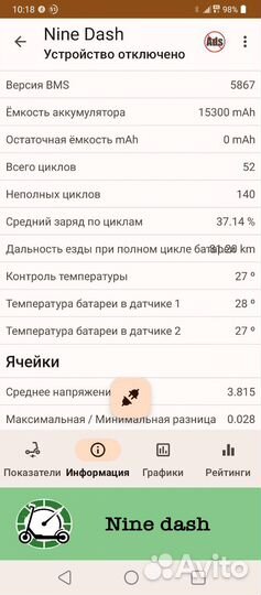 Самокат ninebot max g30p original