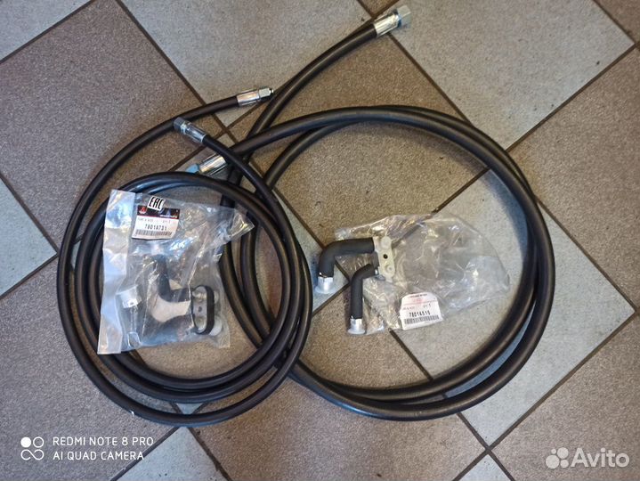 Mitsubishi pajero 4 трубки кондиционера