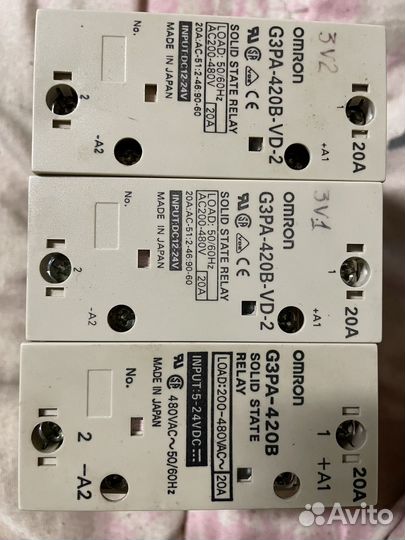 Твердотельное реле Omron G3PA-420B-VD-2 12-24VDC
