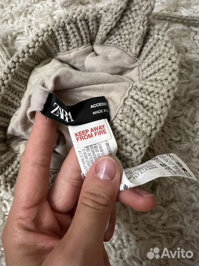 Шапка детская zara