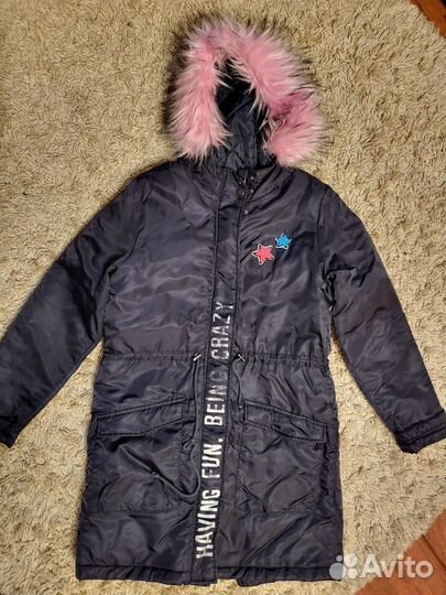 Верхняя одежда на девочку 146-152