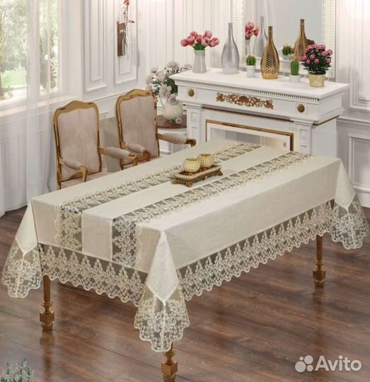 Скатерть бархатная