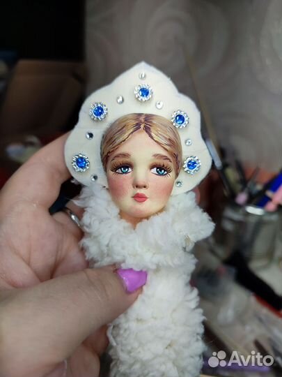 Лица для ватных игрушек