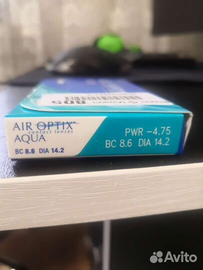 Линзы контактные месячной замены - 4,75