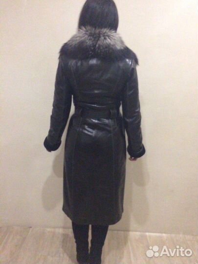Натуральная кожаная дубленка