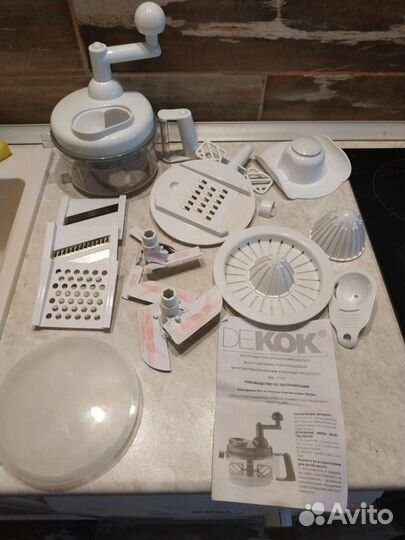 Многофункциональный кухонный процессор Dekok uka-1