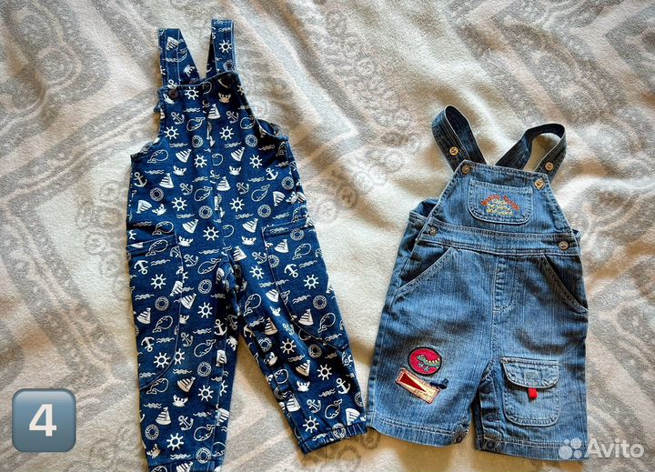 Пакет летней одежды на мальчика 74-80