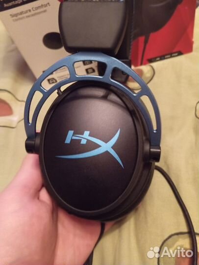 Игровые наушники hyperx