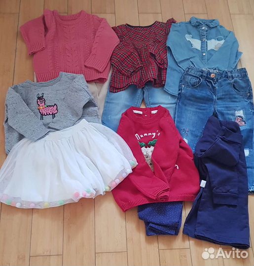 Пакет вещей на 1,5-2 года Next, Mothercare, Zara