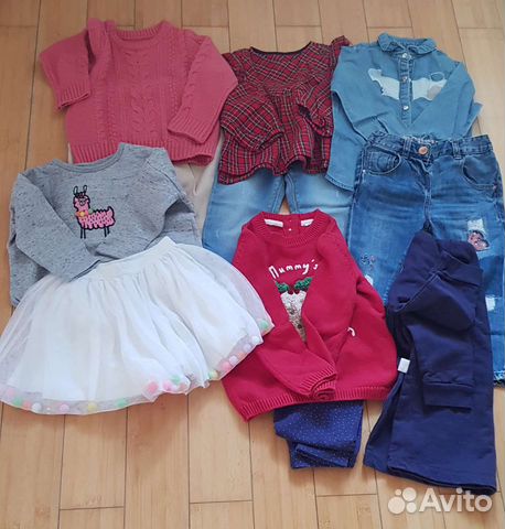 Пакет вещей на 1,5-2 года Next, Mothercare, Zara