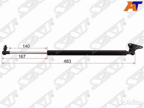 Амортизатор крышки багажника lexus LX450D